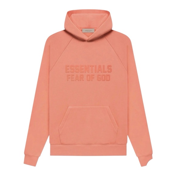 Fear of God Other - Fear of God Essentials Coral Hoodie Bag and Tags M
